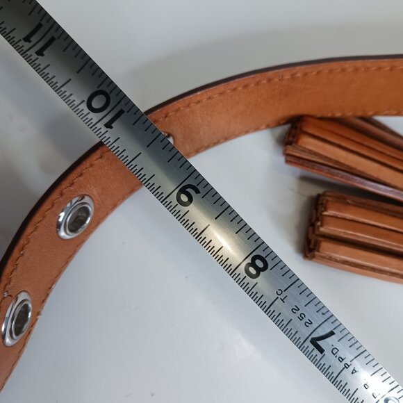 Dooney & Bourke Pebble Leather Blue and Brown Hobo Bag - Picture 11 of 16